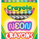 Crayola 24 Count Neon Crayons