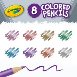 Crayola Metallic Colored Pencil Colors