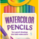 Crayola 24 Count Long Watercolor Colored Pencils