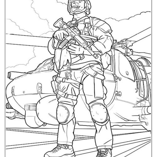 United States Armed Forces Coloring &amp; Activity Book 8.5 x 11