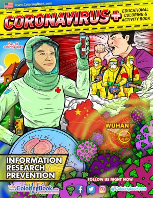 Coronavirus COVID-19 Coloring Activity Book