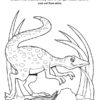 Compsognathus Coloring Page