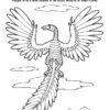 Coloring Page Archaeopteryx