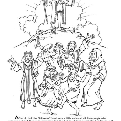 Let My People Go Coloring Book