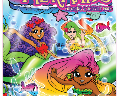 Mermaids Coloring Book