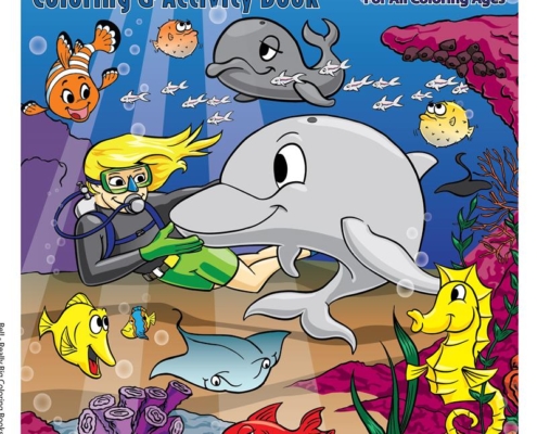 Underwater Adventures Coloring Book