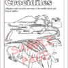 Alligator and Crocodiles Travel Tablet Coloring Page