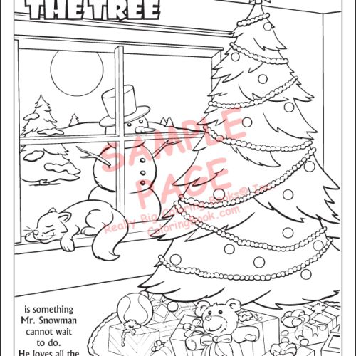 Our Winter Wonderland Coloring Book 8.5 x 11