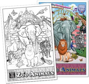 Colorable Posters 12 x 18 - Really Big Coloring Books®
