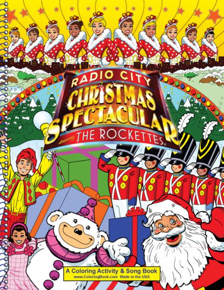 Radio City Christmas Spectacular Starring the Rockettes Coloring Book