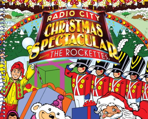Radio City Christmas Spectacular Starring the Rockettes Coloring Book