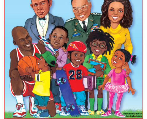 African American Leaders Volume 1 Imprint Coloring and Activity Book