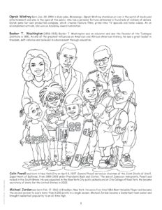 African American Leaders Coloring Page