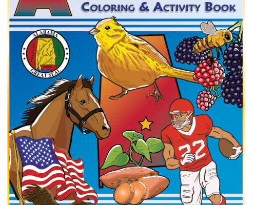 Alabama State Coloring Book