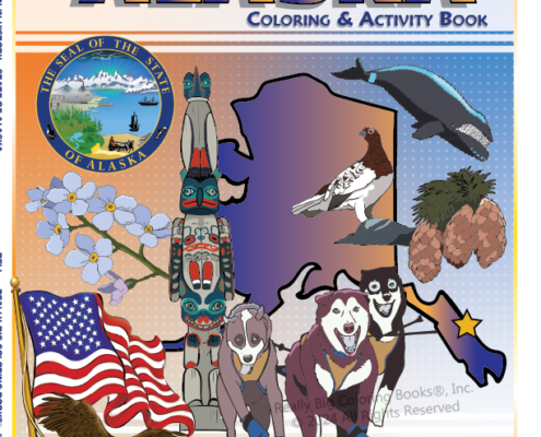Alaska State Coloring Book