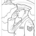 United States Air Force Coloring Page