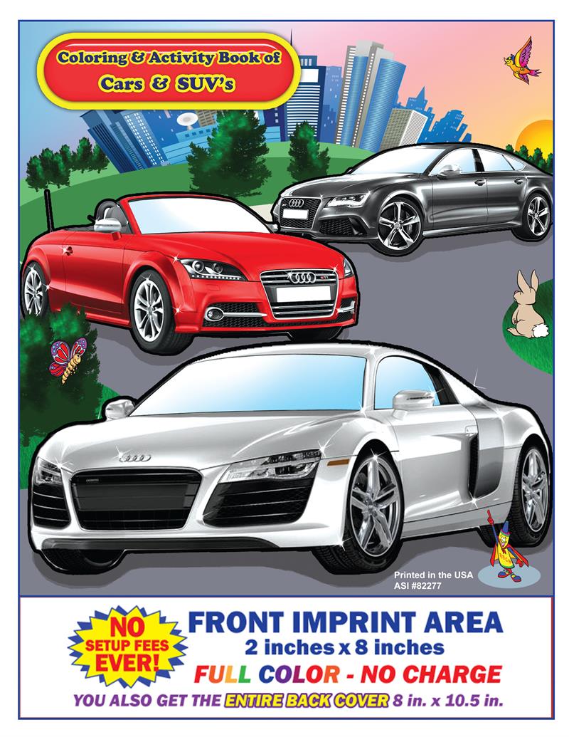 Audi Imprint Coloring and Activity Book