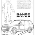 Jaguar Land Rover Service Coloring Page