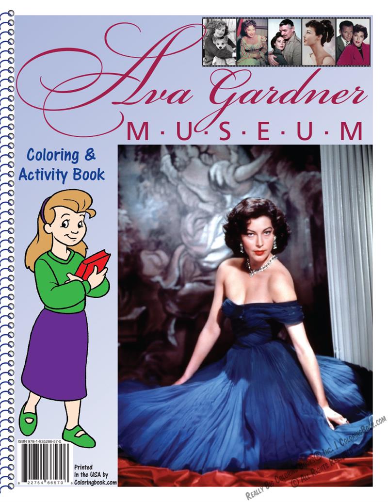 Ava Gardner Museum Coloring and Activity Book