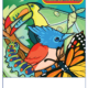 Butterflies Birds and Bugs Imprint Coloring Book