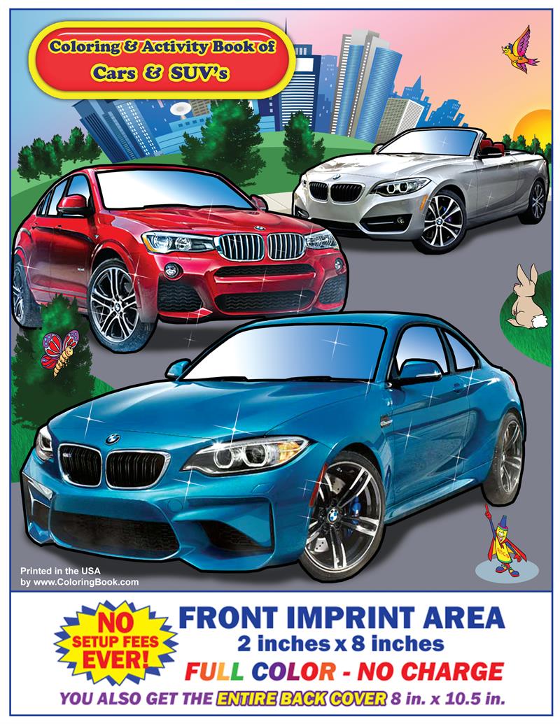 BMW Imprint Coloring and Activity Book