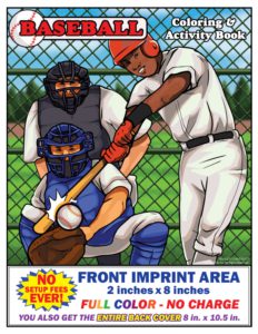 Baseball Imprint Coloring Book