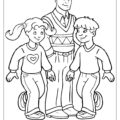 Bike Safety Adult Supervision Coloring Page