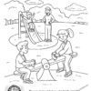 Kid Safety with the Boca Raton Police Department Coloring Page: Dealing with Bullies
