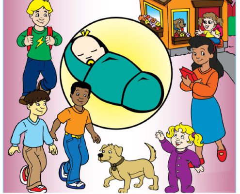 Bringing Home Baby Imprint Coloring Book