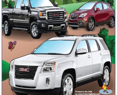 GMC Imprint Coloring and Activity Book