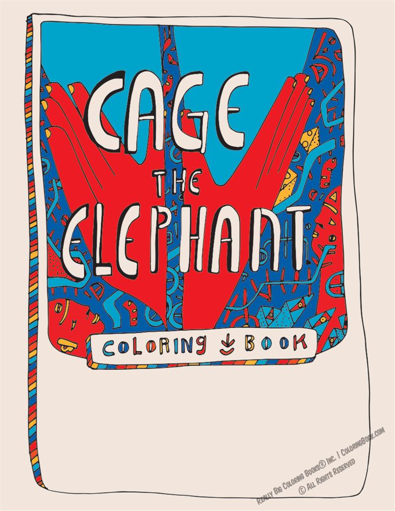 Cage the Elephant Coloring Book