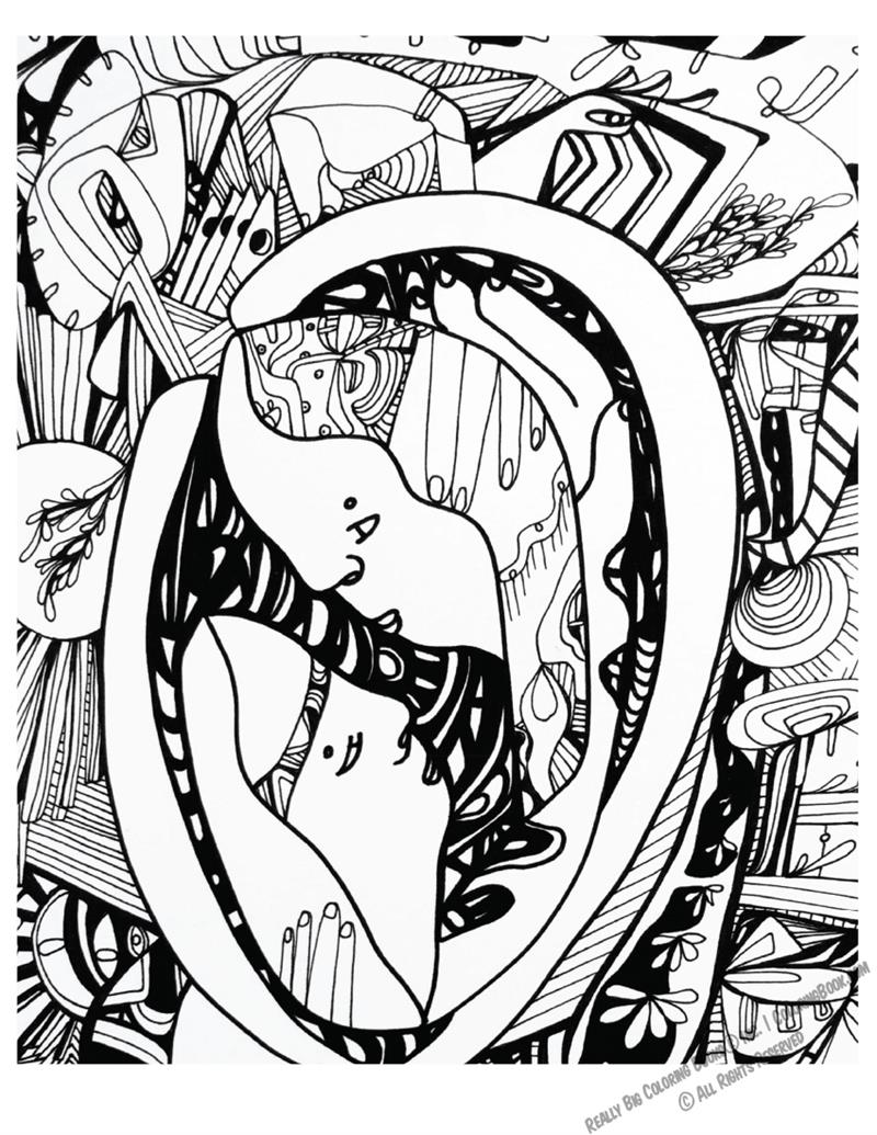 Cage the Elephant Coloring Page 3