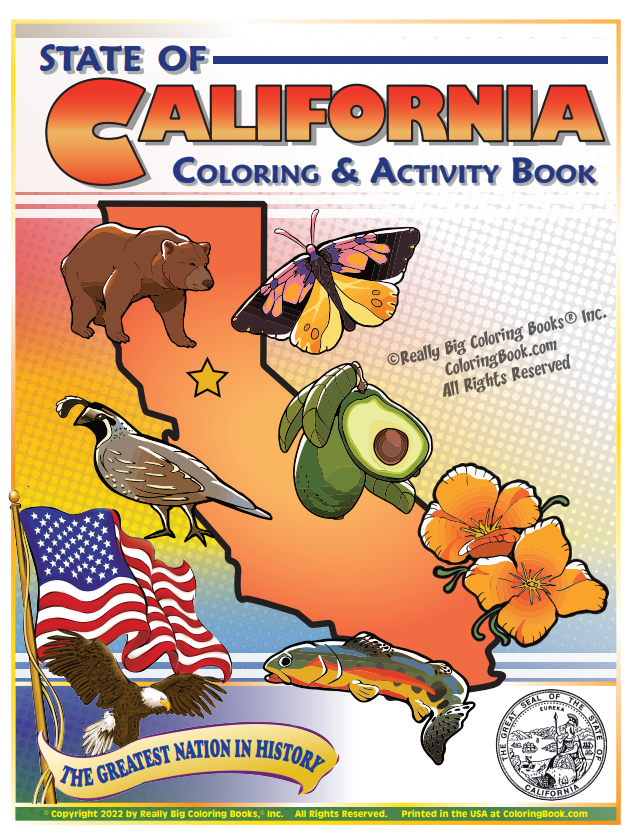 California State Coloring Book