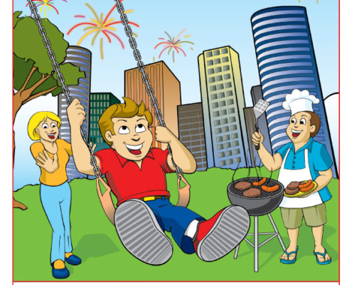 Celebrate America Fourth of July Imprint Coloring Book