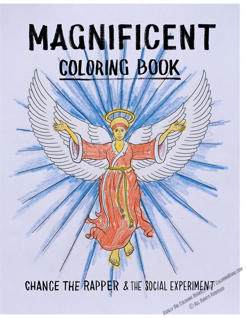 Chance the Rapper and The Social Experiment Magnificent Coloring Book