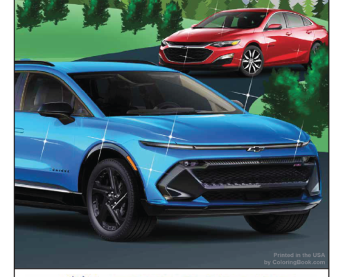 Chevrolet Imprint Coloring and Activity Book