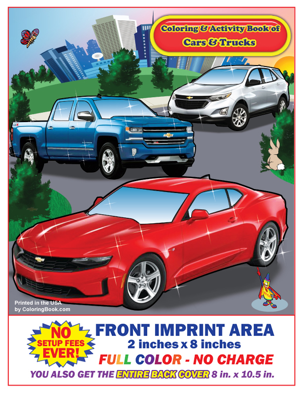 Chevrolet Imprint Coloring and Activity Book