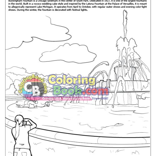 Chicago Imprint Coloring Book