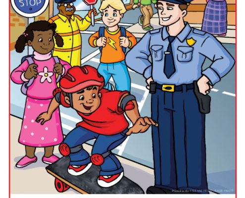 Child Safety Imprint Coloring Book