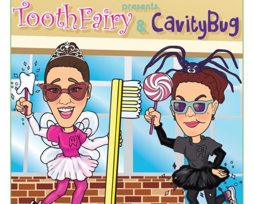 Children's Dental Group Presents Toothfairy & CavityBug Educational Coloring Book
