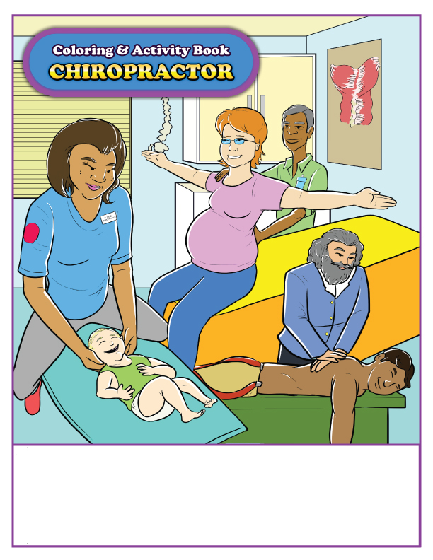 Chiropractor Imprint Coloring Book