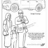 Chrysler Cars Coloring Page