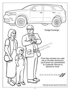 Chrysler Cars Coloring Page
