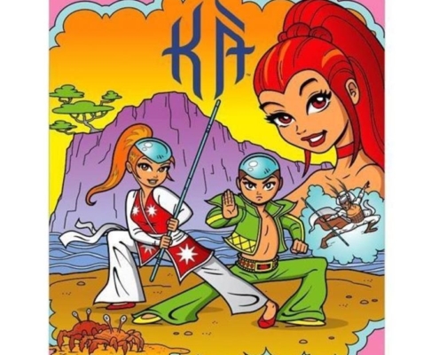 KA’ by Cirque du Soleil Really Big Coloring Book