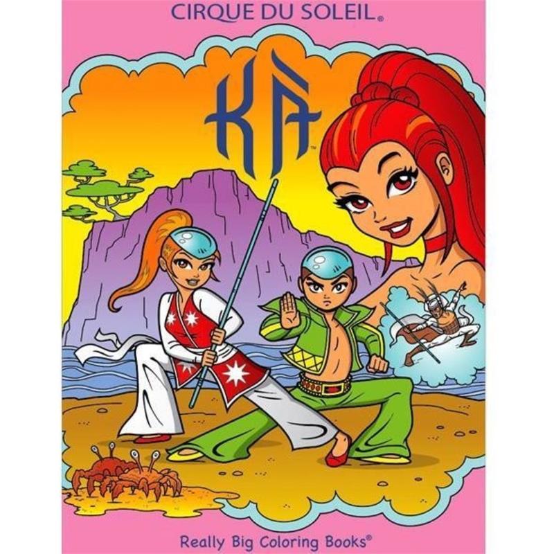 KA’ by Cirque du Soleil Really Big Coloring Book