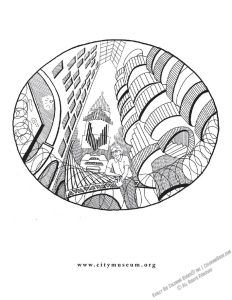 City Museum Coloring Page: Caves
