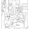 Fly Columbus GA Airport Coloring Page: Going through Security