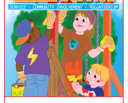 Community Service Imprint Coloring Book