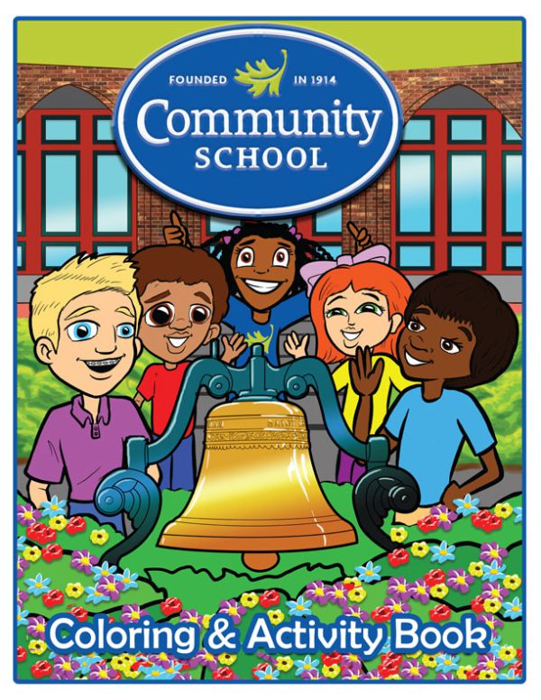 Community School Coloring and Activity Book Really