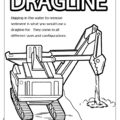 Dragline Coloring Page